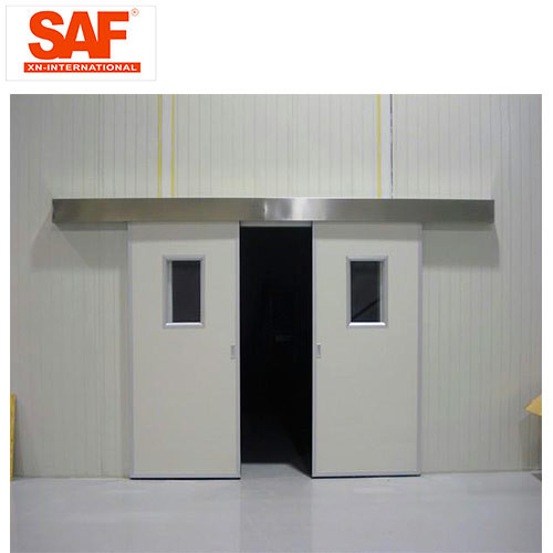 Automatic Sliding Door Cleanroom Air Shower System Tunnel With Custom Width