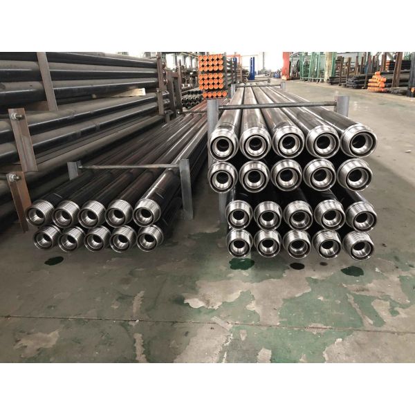 114mm Diameter 3m Length Dual Wall RC Drill Pipe with 4'' Metzke Thread for Reverse Circulation Sampling Drilling