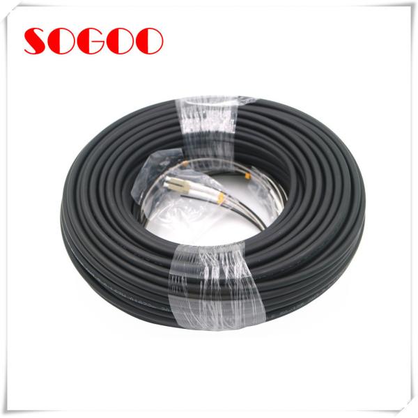 Outdoor 5G Telecom CPRI Armored Fiber Optic CPRI Duplex Patch Cords