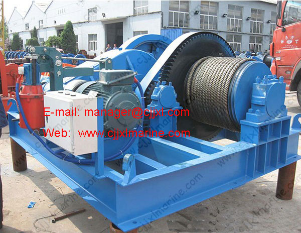 Marine Right Angle Electric Capstan