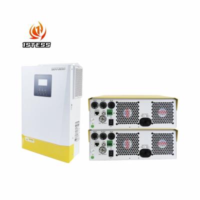 Inverter solar híbrido de 24 V CC com 4 kW de capacidade de painel solar RS232 Interface AC 230 V saída