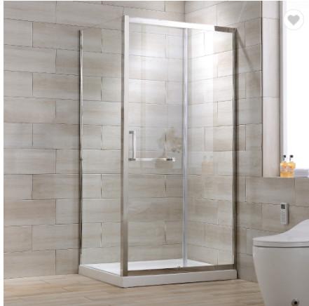 Sliding Door Steam Bath Shower Cabin Ss304 Frame 8mm Tempered Glass