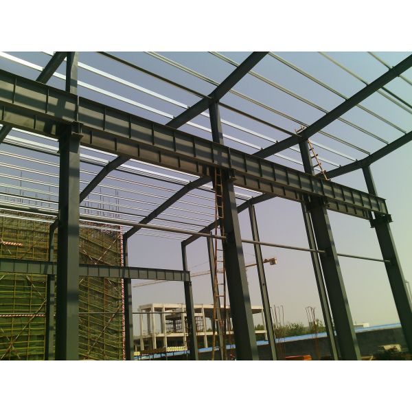 anti-corrosion prefabricated warehouse, customizable steel industrial warehouse, heavy-duty prefabricated steel structure, industrial storage solution