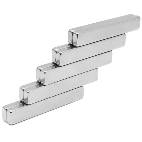 High Strength NdFeB Sintered Block Magnet 40x15x5mm N45 for Industrial Applications