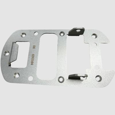 Complex And Unique Designs Aluminium Sheet Fabrication / 0.5mm-10mm Prototype Metal Parts