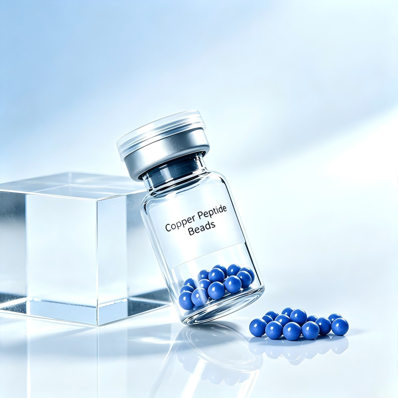 Anti Wrinkle Blue Copper Peptide Sphere Premium Anti Aging Cosmetic Products