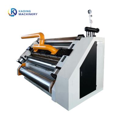380V 220V Steam Heating Single Facer Machine Automatic Flute Forming Machine