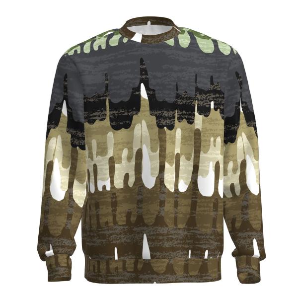 Round Neck Sweatshirt Thermal Sublimation Heat Transfer Digital Printing Custom DIY Hoodie