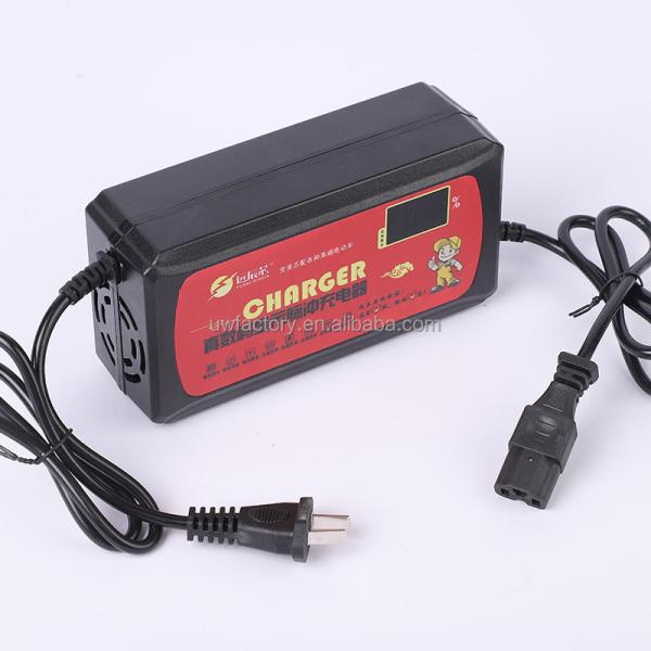 Output Voltage 48V Electric Bike Scooter Lead Acid Battery Charger for Private Mold Electric Bicycle 12AH/20AH/30AH/40AH