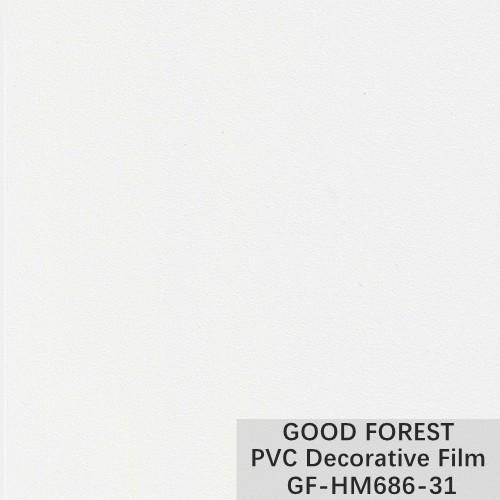 Grão decorativa do filme do PVC da bolha da pérola para materiais de construção