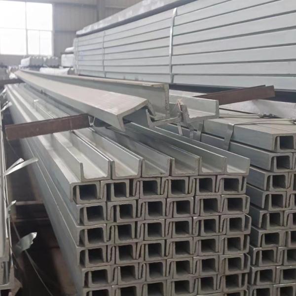 100% Tested Corrosion Resistant U Shaped Channel Steel Beam 316L Galvanized Hot Rolled