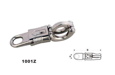 Diecast panic hook Zinc Alloy Fixed Eye Heavy Duty style Bolt Snap Hook Snap Clips