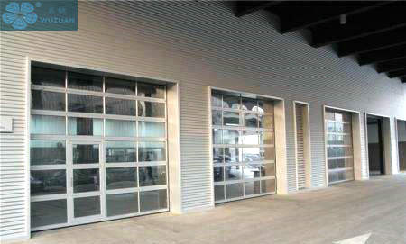 Двери гаража сопротивления 380V 40cm/S Buglar стеклянные