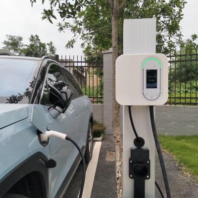 IP65 32Amp 22kW AC EV Charging Station Wallbox With Delay Charging