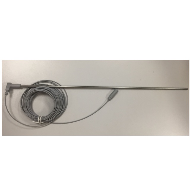 Maxsharer Factory Supply Stainless Steel 30/50CM ESD Pin Safety Grounding Cord (White PU Material) for Earth Rod Accessory