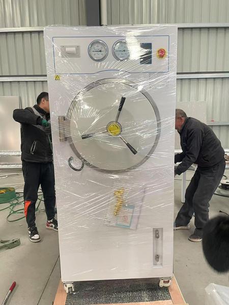 450L Horizontal Autoclave Sterilizer Surgical Tools And Dressings Horizontal Steam Sterilizer