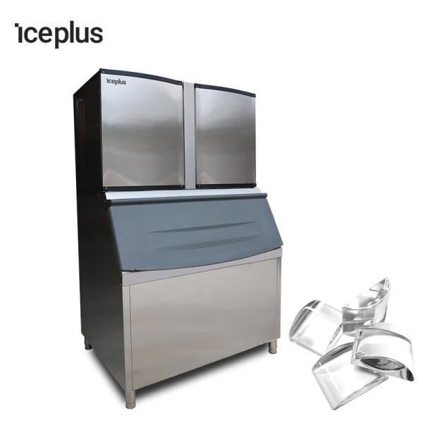 High Efficiency Crescent Ice Machine Air / Water Cooling Fast Ice Making