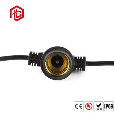 Tipo impermeável suporte da linha do suporte da lâmpada do parafuso do vintage IP66 E27 de bulbo