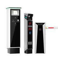 Kiosque de stationnement au sol électrique avec couleurs et connectivité optionnelles