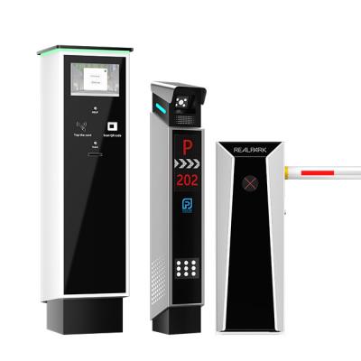 Electricity Powered Floor Standing Parking Kiosk with Optional Colors and Connectivity