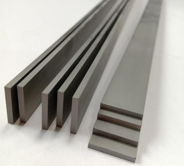 Wearable Solid Tungsten Carbide Strips , Carbide Flat Strips For Paper Cutting Tools