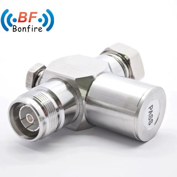698-3800mhn Arrestateur de foudre mâle Femme N Plug à N Partie féminine Coaxial Protecteur contre les surtensions de foudre 6g Arrestateur de décharge de tube à gaz