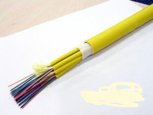 24 Fiber Multimode Fan-Out Indoor Breakout Fiber Optic Cable With High Strength