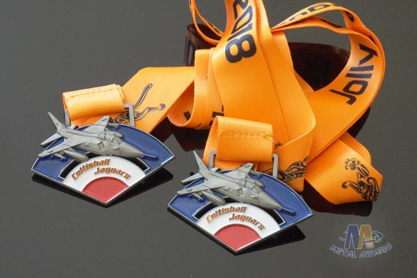 Kids School Awards Soft Enamel Gold Silver Metal Medals Half Marathon Medallion