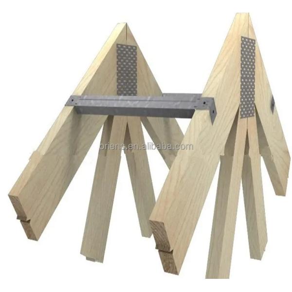 Plaque à ongles de toiture en bois Largeur personnalisée * Longueur de la mâchoire Plaque de réparation à ongles avec dents d'ongles