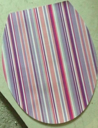 poly-resin toilet seat cover,RESIN toilet seat cover,tranparent toilet seat,sanitary ware,STRIPE TRIMMER