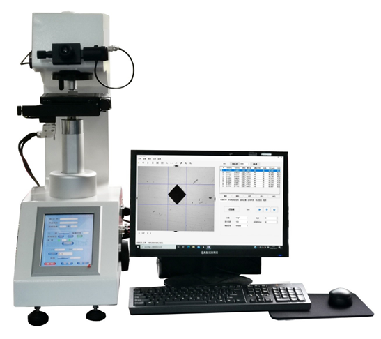 HVS-100MDX-AXY Fully Automatic Turret Digital Display Touch Screen Vickers Hardness Tester