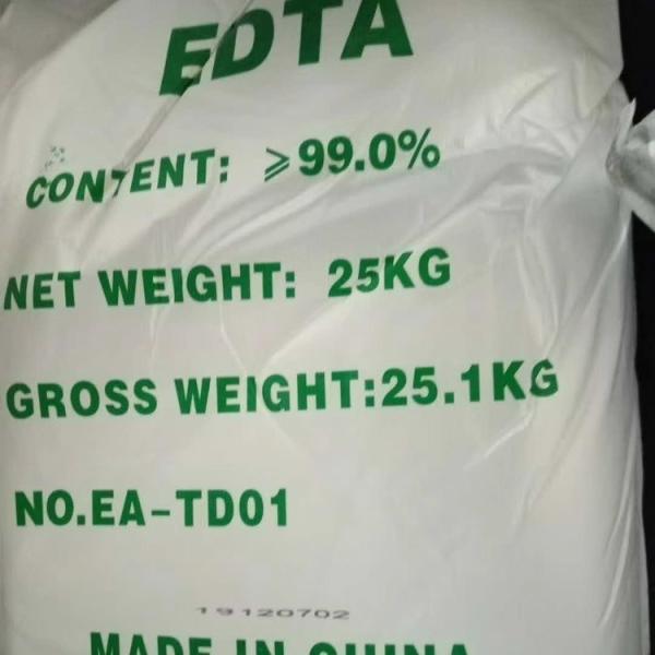 White Petroleum Additives EDTA Ethylenediaminetetraacetic Organic Compound C10H16N2O8