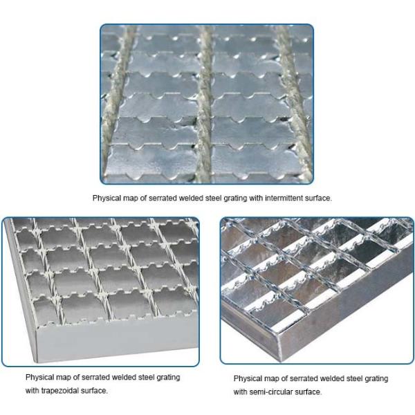 Serrated сваренная сталь скрежеща высокие величину наибольшей допускаемой нагрузки на опору и высокий уровень безопасности для промышленных, гражданских и коммерчески зданий
