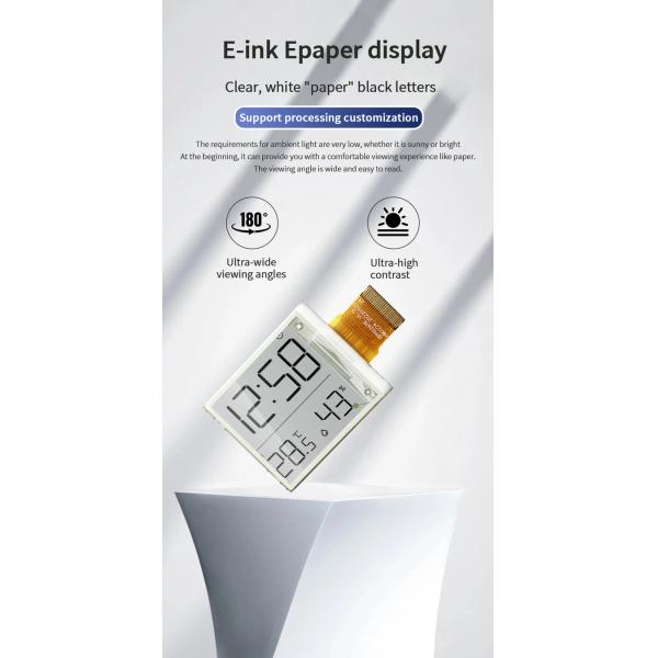 E Ink Paper Display Module Разрешение 152x152 2,9 дюйма 24PIN Пиксельный пиксель 181x181