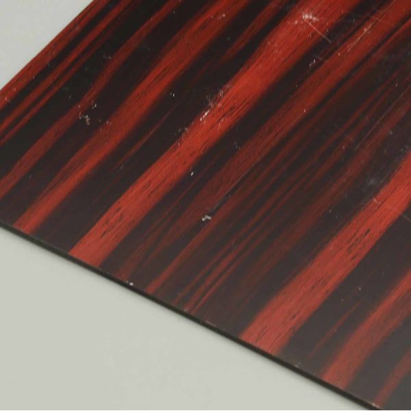 FR Wooden Finish Aluminum Composite Sheet Acp Panels Exterior Wide Slat Cladding For Gates