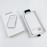 Logo personnalisé tiroir coulissant carton boîte d'emballage téléphone portable boîte de coffre avec fermeture magnétique fenêtre transparente