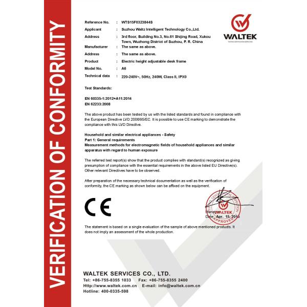 electric 2 segment desk leg for standing office desk, back to back height adjustable desk fram