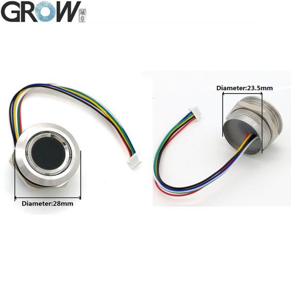 Grow R503 Новый Круглый Круглый RGB Кольцевой Индикатор LED Управление DC3.3V Капацитивный Модуль Отпечатков пальцев Сенсорный Сканер