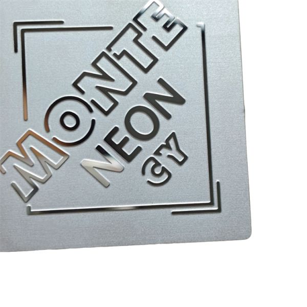 3d Metal Engraved logo Tags Label Sticker Anodized Aluminum Logo Metal Plate Nameplate Embossed Metal Logo