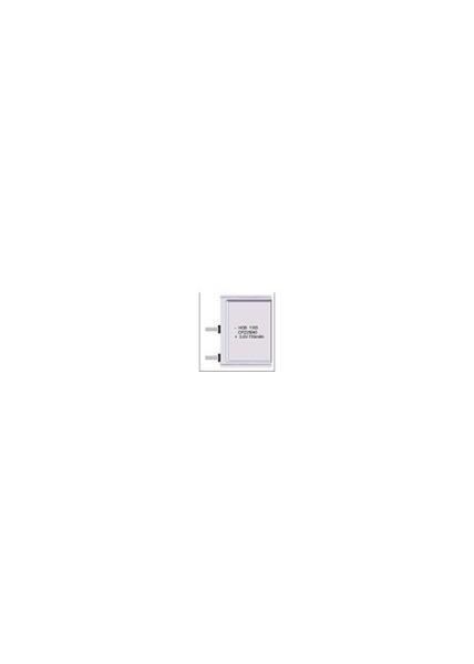 High Capacity 750Mah Lithium MnO2 Battery With Aluminum Laminated