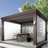 Pergola de metal moderna: una solución de sombra duradera para el exterior