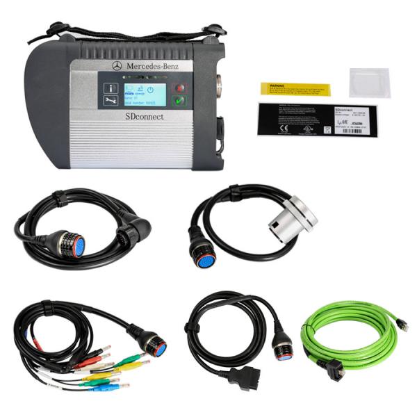 V2019  MB Star SD C4 Mercedes Benz Diagnostic Tool Plus Panasonic CF30 4G RAM Software Installed Ready to Use