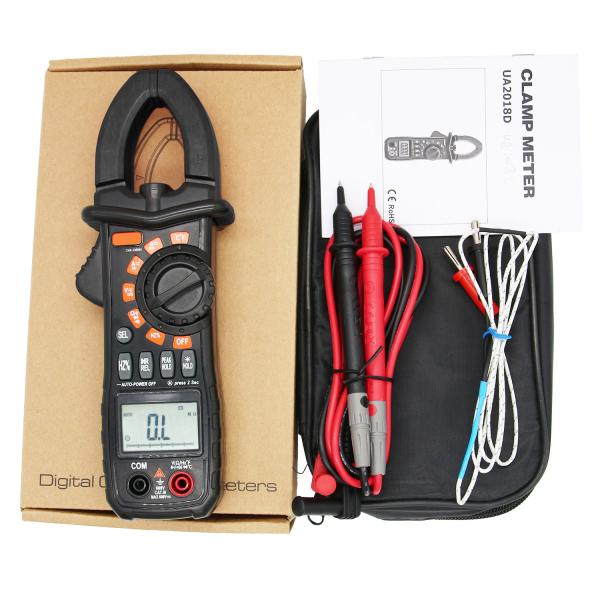 60A 0.1A Digital Clamp Multimeter Auto Ranging / Manual Ranging
