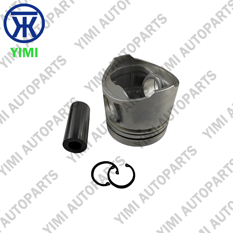 High-alloy cast iron Piston Liner Kit for Isuzu 4BE1 Engine - Direct OEM replacement with complete pistons and rings