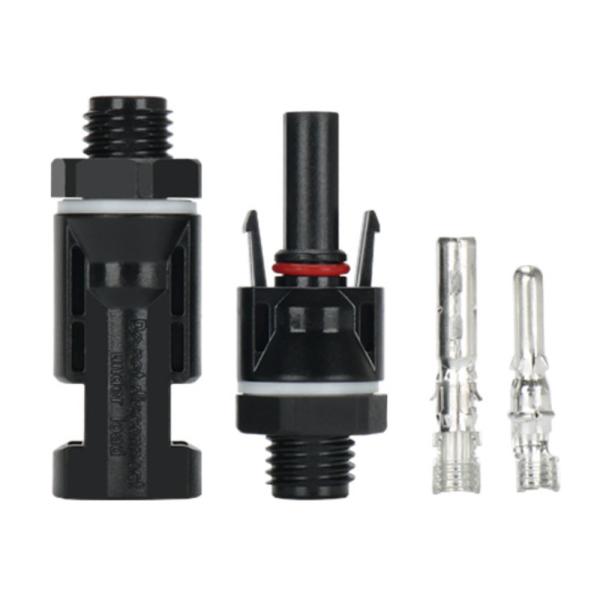 Male Female Solar Panel Wire Connector , MC4 Photovoltaic Connector