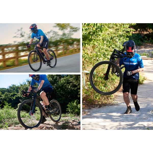 Велосипед E-гравия волокна углерода 11KG SAVA 40 KM/H максимальной скорости с автошинами гравия 700*40c