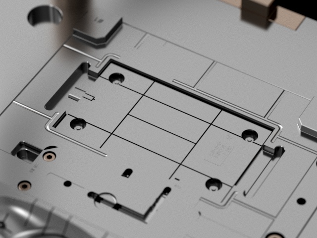 OEM / ODM: Custom electronic Enclosures mold / Beauty Instrument Base (1*8) No.24312