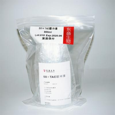 10× Tae Buffer Used In Gel Electrophoresis 500ml Transparent Color