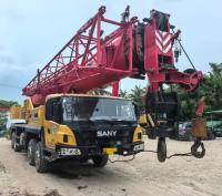 Grue sur camion Sany 50T 2022 Grue de levage lourde d'occasion de 50 tonnes avec une flèche principale de 43,5 mètres