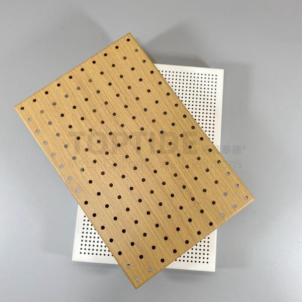 Custom Made Exterior Suspended Aluminium Windproof Ceiling Metal Curved Washable Ceiling Tiles
